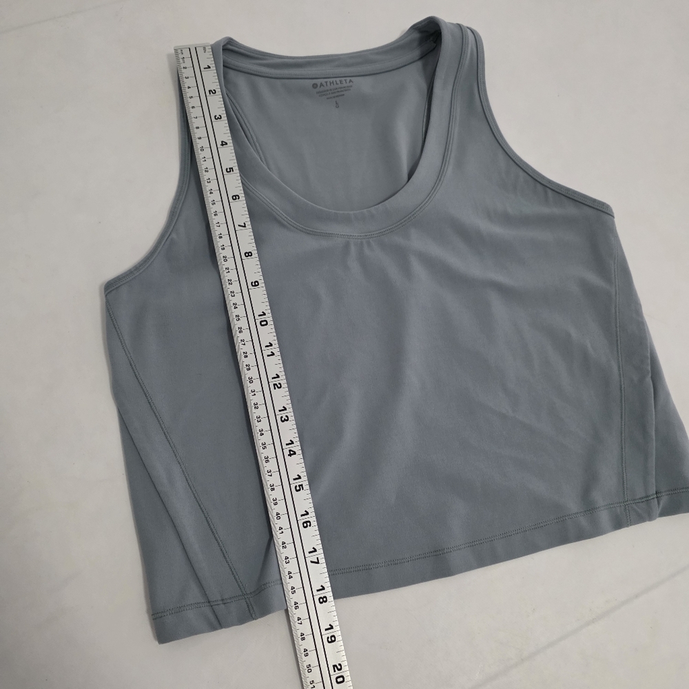 Firm Athleta Tank Top Shirt Top Bundle Green And White Size Medium And Large - Picture 8 of 11
